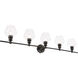 Rochester 5 Light 47 inch Black Wall sconce Wall Light
