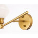 Rochester 1 Light 14.7 inch Brass Wall sconce Wall Light, Right