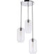 Syracuse 3 Light 16.3 inch Chrome Pendant Ceiling Light