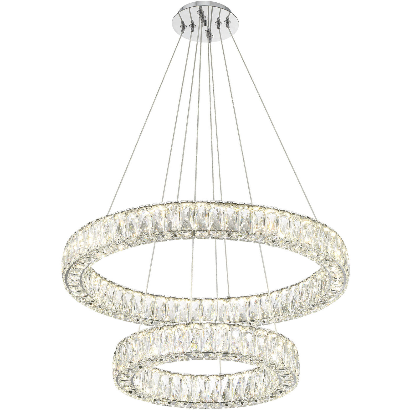 Dickinson 1 Light 28 inch Chrome Pendant Ceiling Light