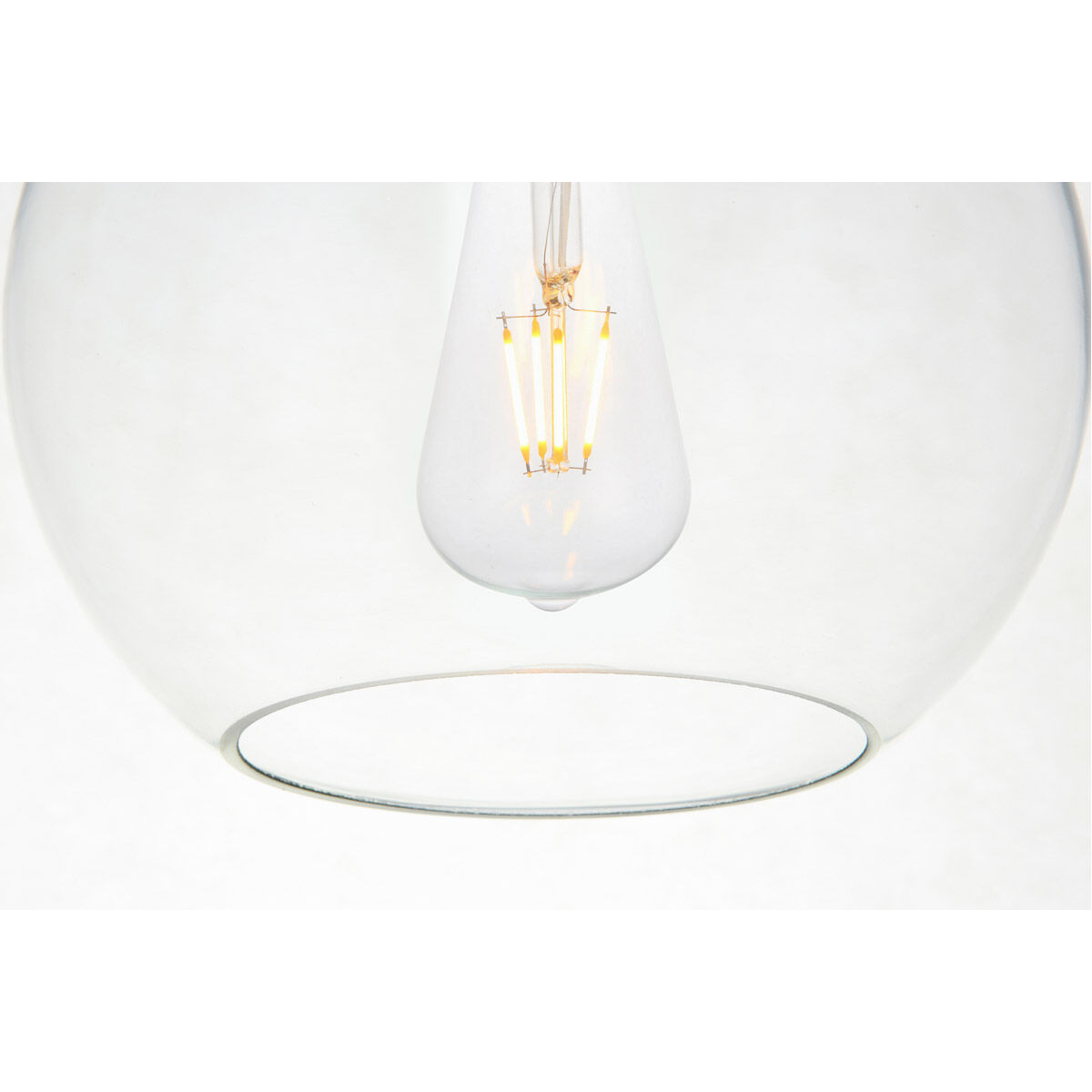 Huntington 1 Light 7.9 inch Chrome Pendant Ceiling Light