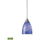 Perinton LED 5 inch Satin Nickel Mini Pendant Ceiling Light