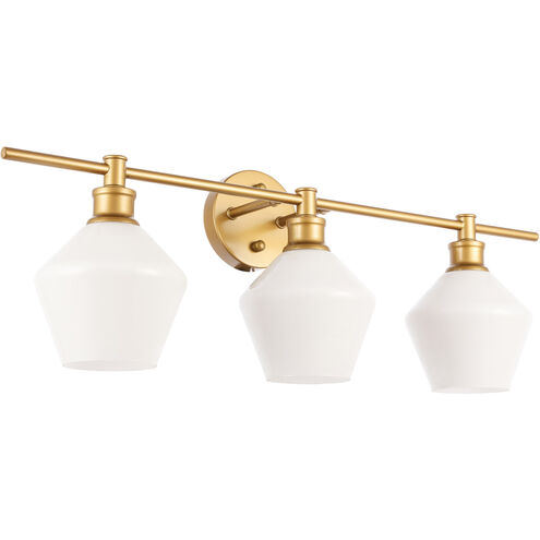 Rochester 3 Light 28 inch Brass Wall sconce Wall Light