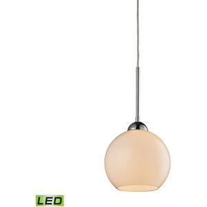 Robinson LED 8 inch Polished Chrome Mini Pendant Ceiling Light