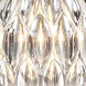 Warminster LED 5 inch Satin Nickel with Clear Mini Pendant Ceiling Light