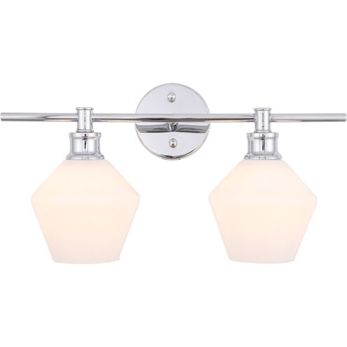 Rochester 2 Light 19 inch Chrome Wall sconce Wall Light