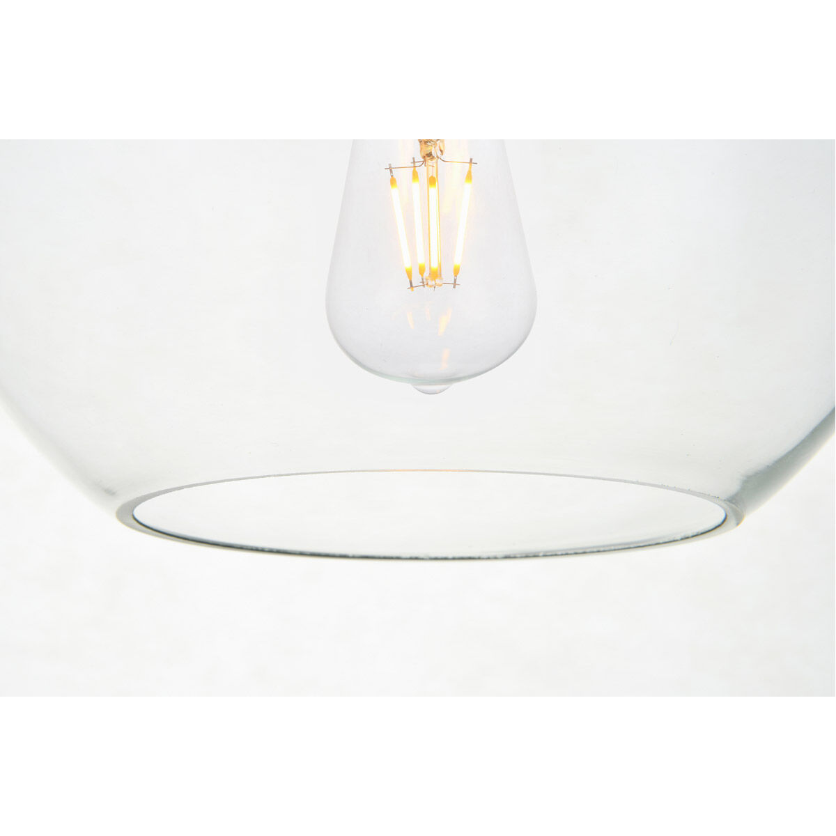 Huntington 1 Light 8 inch Brass Pendant Ceiling Light