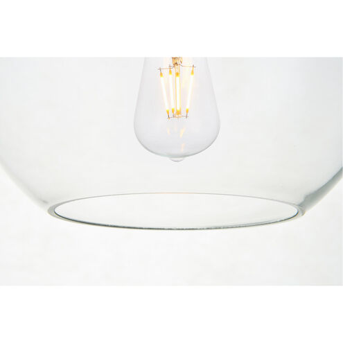 Huntington 1 Light 8 inch Brass Pendant Ceiling Light