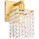 Adams 1 Light 5 inch Brass Wall sconce Wall Light