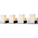 Washingtonville 4 Light 30 inch Polished Chrome Vanity Light Wall Light