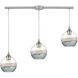 Batavia 3 Light 36 inch Satin Nickel Pendant Ceiling Light