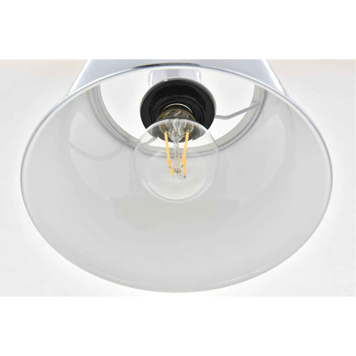 Dickinson 1 Light 7.9 inch Chrome Pendant Ceiling Light