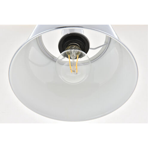 Dickinson 1 Light 7.9 inch Chrome Pendant Ceiling Light