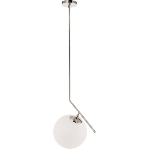 Monroe 1 Light 10 inch Chrome Pendant Ceiling Light