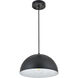 Scotland 1 Light 12 inch Black Pendant Ceiling Light