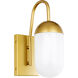 Malta 1 Light 4.8 inch Brass Wall sconce Wall Light