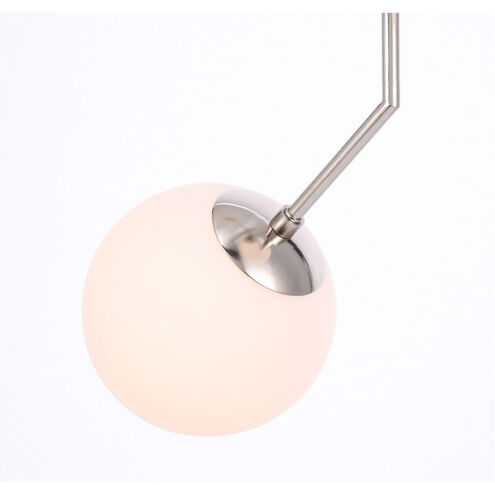 Monroe 2 Light 8 inch Chrome Pendant Ceiling Light