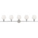 Rochester 5 Light 47 inch Chrome Wall sconce Wall Light