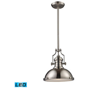 Pittsburgh LED 13 inch Satin Nickel Pendant Ceiling Light