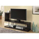 Vestal 60 inch Cappuccino and Silver TV Stand