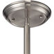 Pittsburgh 1 Light 8 inch Satin Nickel Mini Pendant Ceiling Light