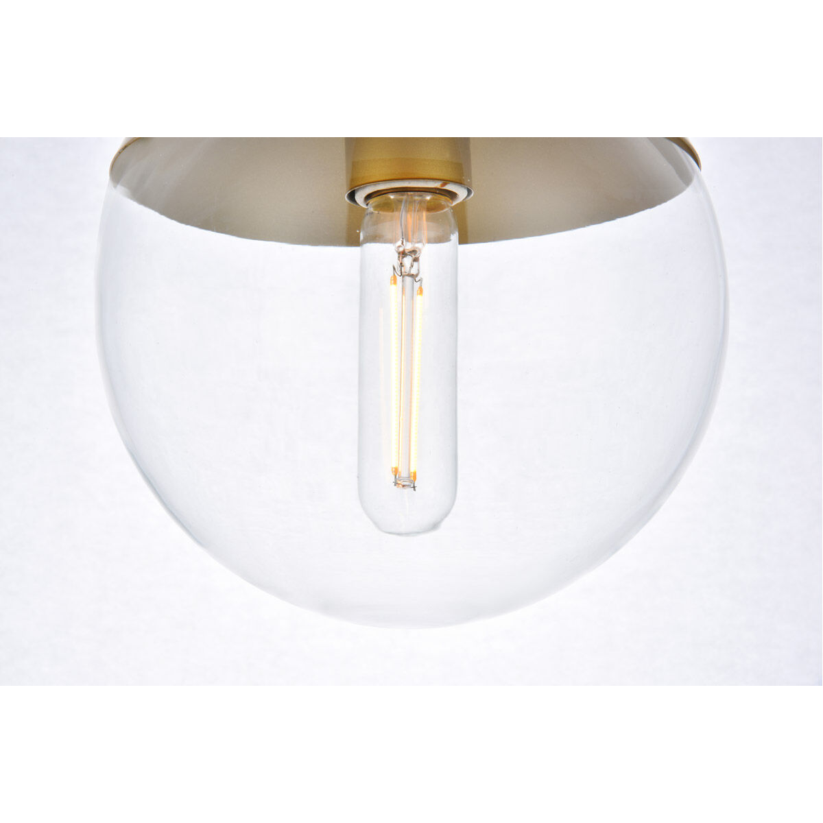 Oyster Bay 1 Light 8 inch Brass Pendant Ceiling Light