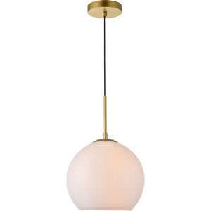 Huntington 1 Light 10 inch Brass Pendant Ceiling Light