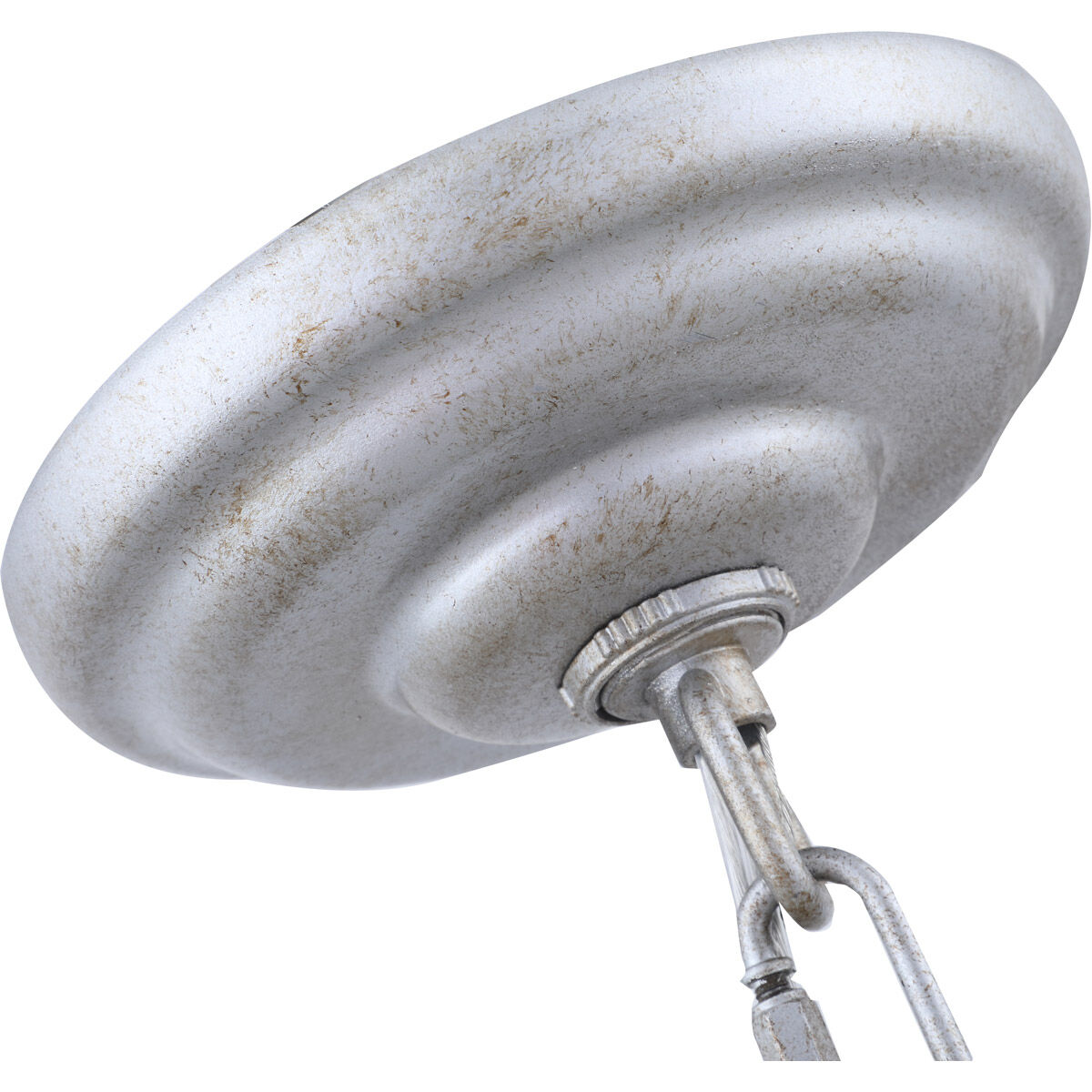 Oyster Bay 4 Light 16 inch Vintage Silver Pendant Ceiling Light