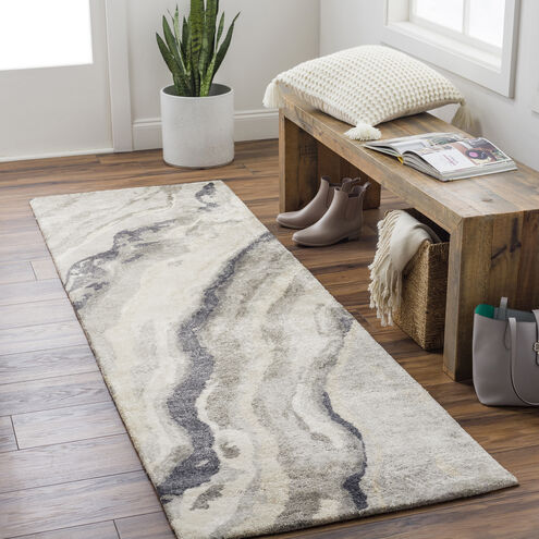 Albany 144 X 36 inch Charcoal Rug, Runner