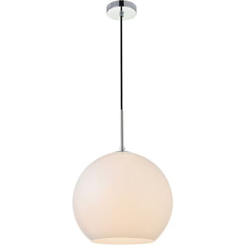 Huntington 1 Light 12 inch Chrome Pendant Ceiling Light