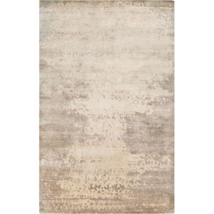 Manchester 36 X 24 inch Cream/Taupe/Medium Gray/Beige/Light Gray Rugs, Viscose and Wool