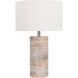 Spencerport 19 inch 60 watt Natural Table Lamp Portable Light