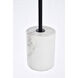 Oyster Bay 22 inch 40 watt Black Table Lamp Portable Light