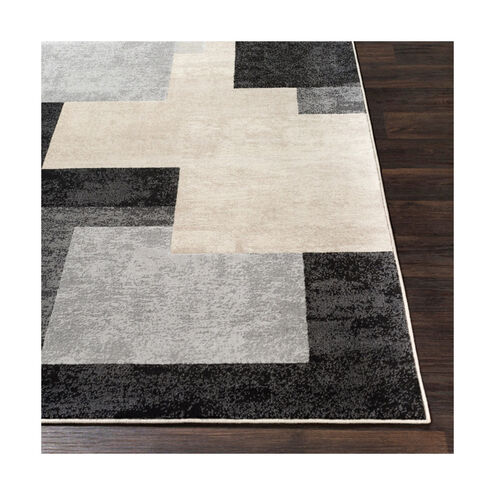 Islip 87 X 63 inch Black/Light Gray/Taupe/Beige/Khaki Rugs, Rectangle