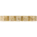 Schuyler 5 Light 34 inch Brass Wall sconce Wall Light