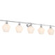 Rochester 5 Light 47 inch Chrome Wall sconce Wall Light