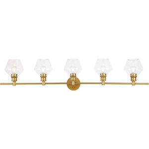 Rochester 5 Light 47 inch Brass Wall sconce Wall Light