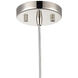 Altoona 1 Light 6 inch Polished Nickel Mini Pendant Ceiling Light