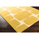 Ross 63 X 39 inch Mustard Rug, Rectangle