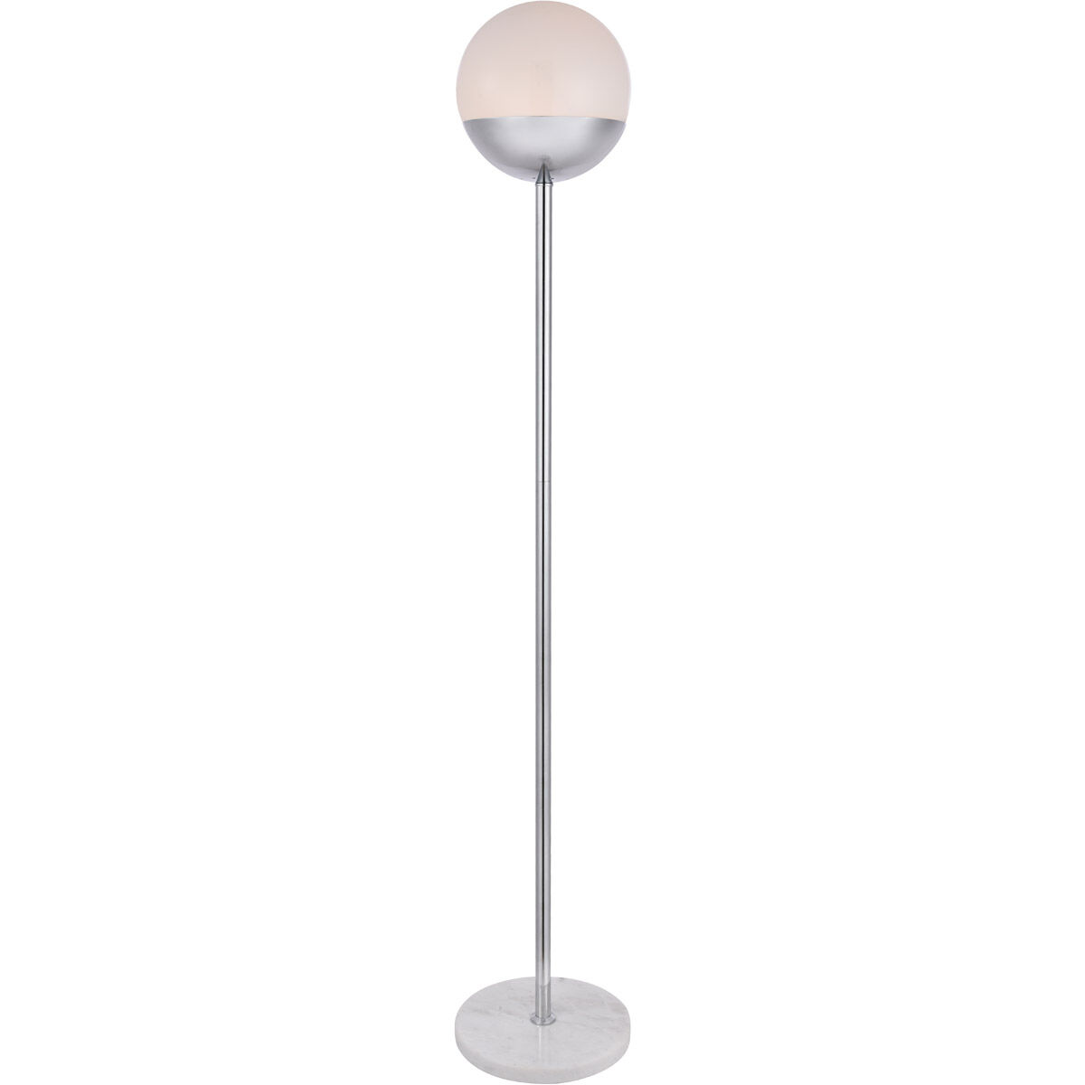 Oyster Bay 62 inch 40 watt Chrome Floor Lamp Portable Light