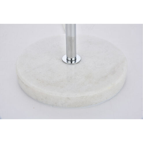 Oyster Bay 23 inch 40 watt Chrome Table Lamp Portable Light