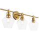 Rochester 3 Light 28 inch Brass Wall sconce Wall Light