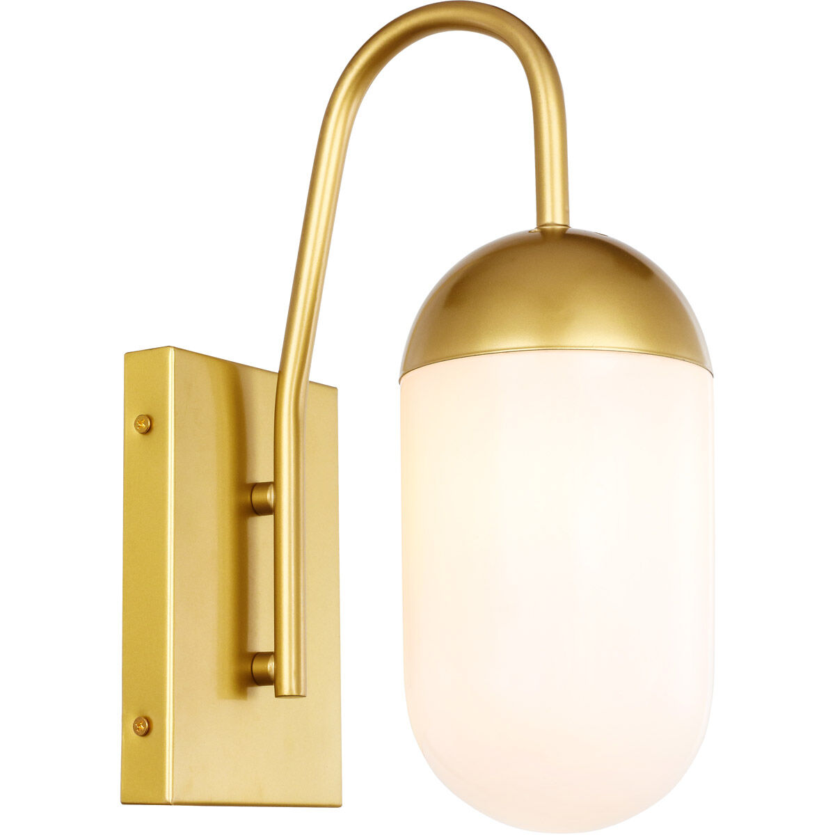 Malta 1 Light 4.8 inch Brass Wall sconce Wall Light