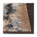 Utica 63 X 39 inch Light Brown Rug, Rectangle