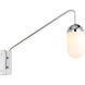 Malta 1 Light 4.8 inch Chrome Wall sconce Wall Light