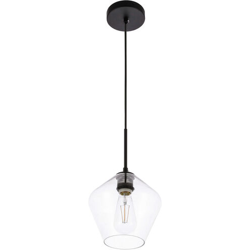 Rochester 1 Light 8 inch Black Pendant Ceiling Light