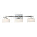 Norwood 3 Light 29 inch Polished Chrome Vanity Light Wall Light