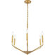 Geneseo 6 Light 22 inch Brass Pendant Ceiling Light