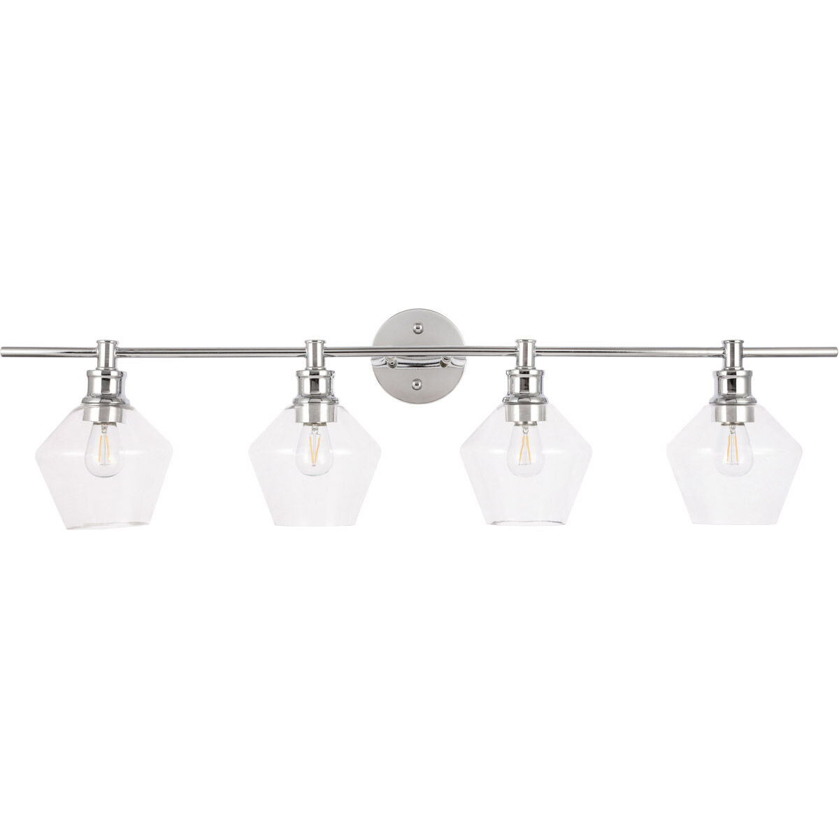 Rochester 4 Light 38 inch Chrome Wall sconce Wall Light