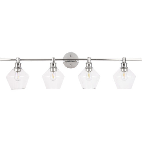 Rochester 4 Light 38 inch Chrome Wall sconce Wall Light